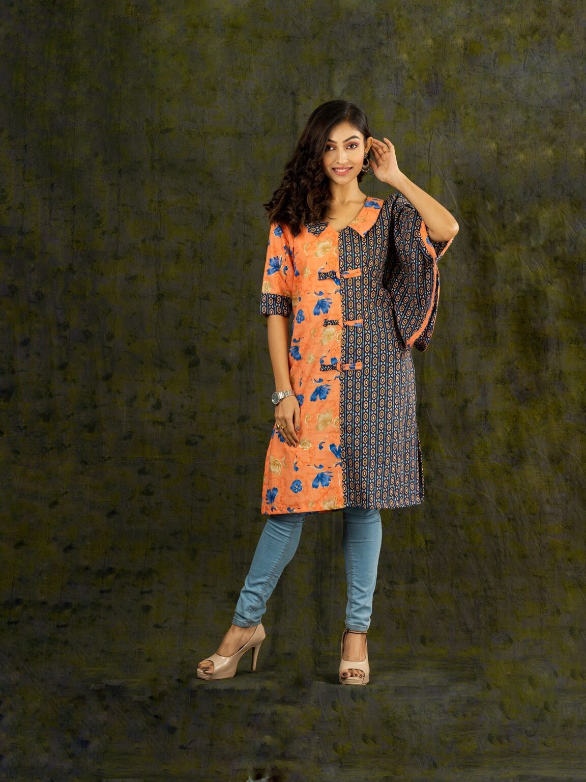 Flora Half Short Kurti