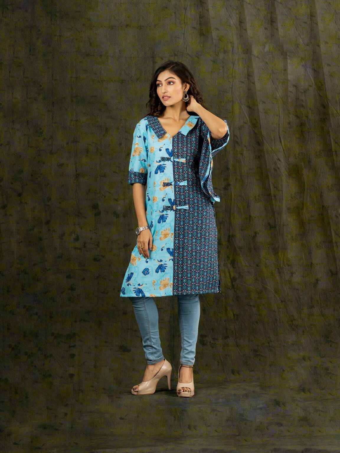 Flora Half Short Kurti - Image 6