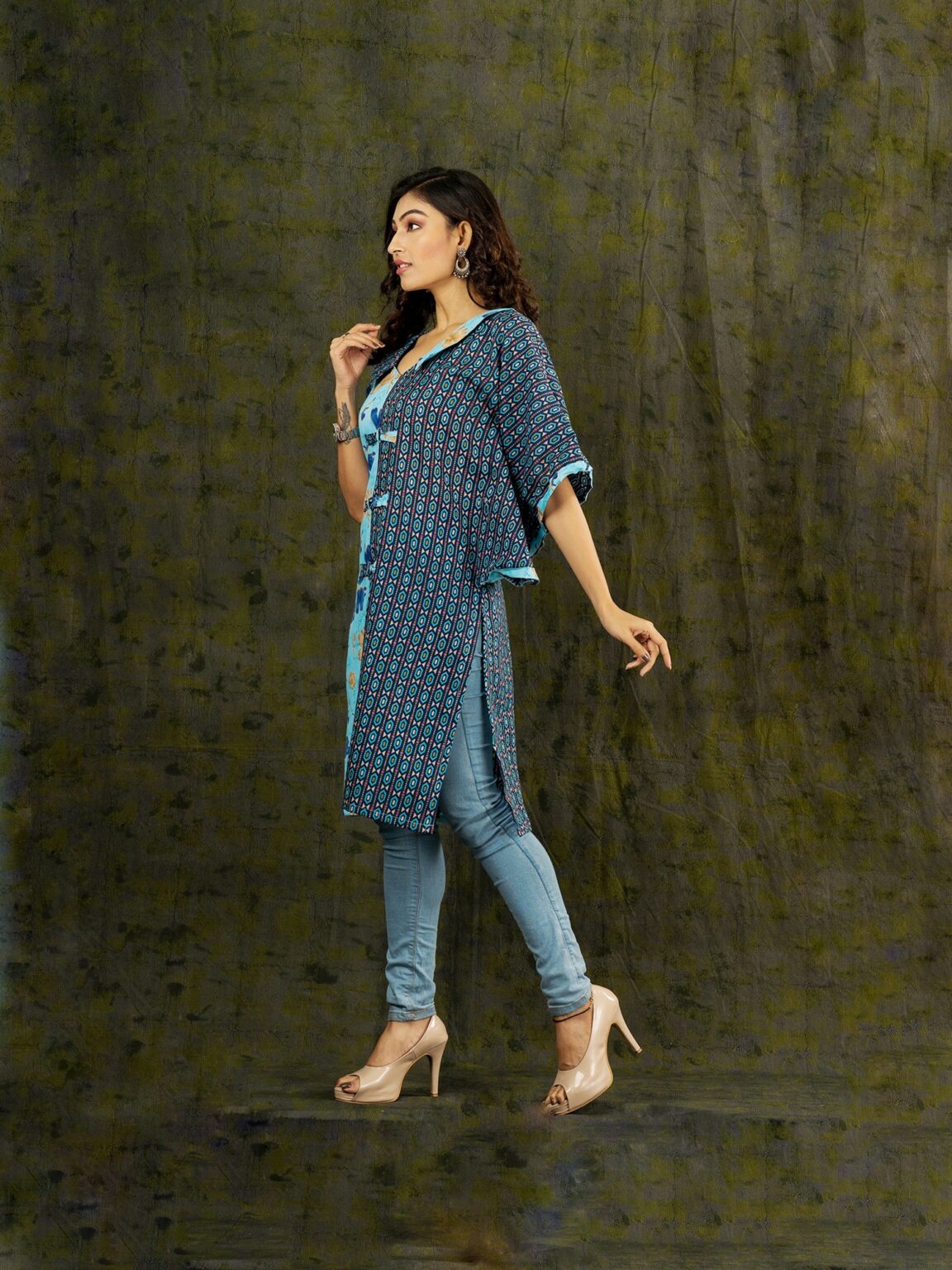 Flora Half Short Kurti - Image 5