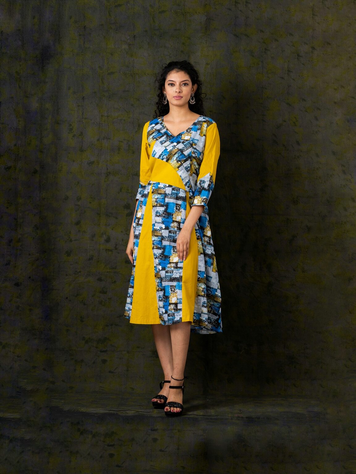 Komal Indo-Western Pure Cotton Dress - Image 6