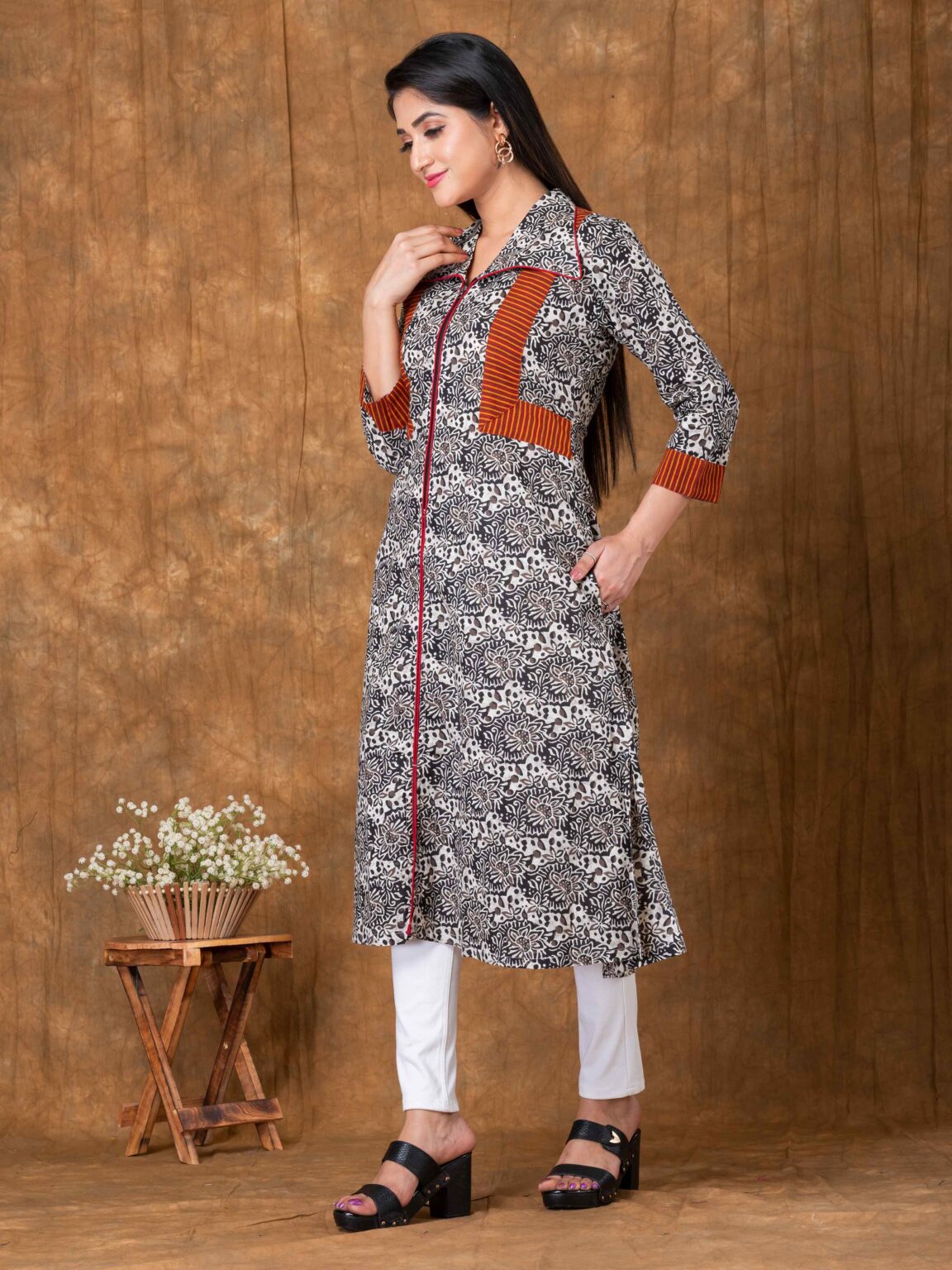 Alice Cotton Corporate Kurti - Image 4