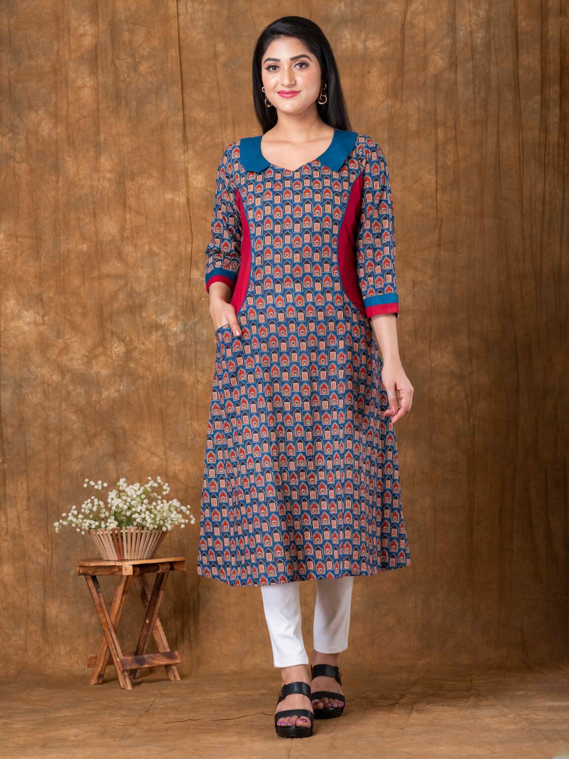 Emily Cotton Corporate Kurti