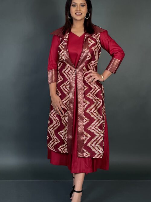 Maroon Muse Flared Fusion Set