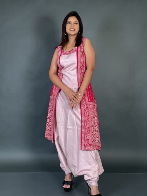 RaniBohonick Fusion Asymmetry – Pink Fusion Co-ord Set