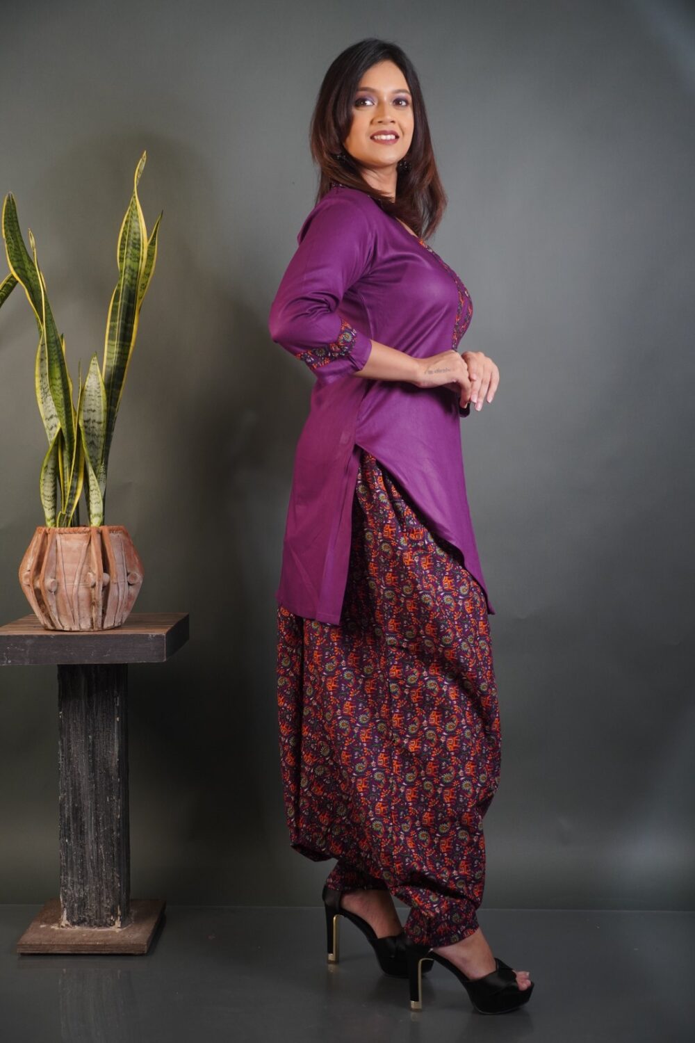 Boho Bloom Wine & Orange Bohonique Set - Image 4