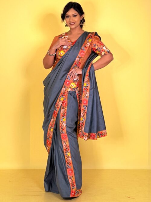 Glow & Grace Ready-to-Wear Saree for Every Curve
