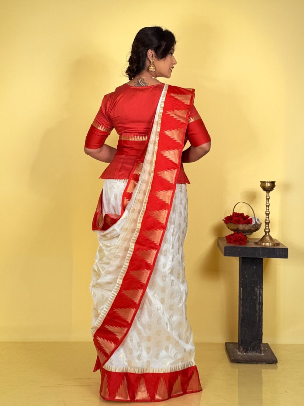 Shubho Saaj Ready-to-Wear Saree(Plus Size Fit) - Image 3
