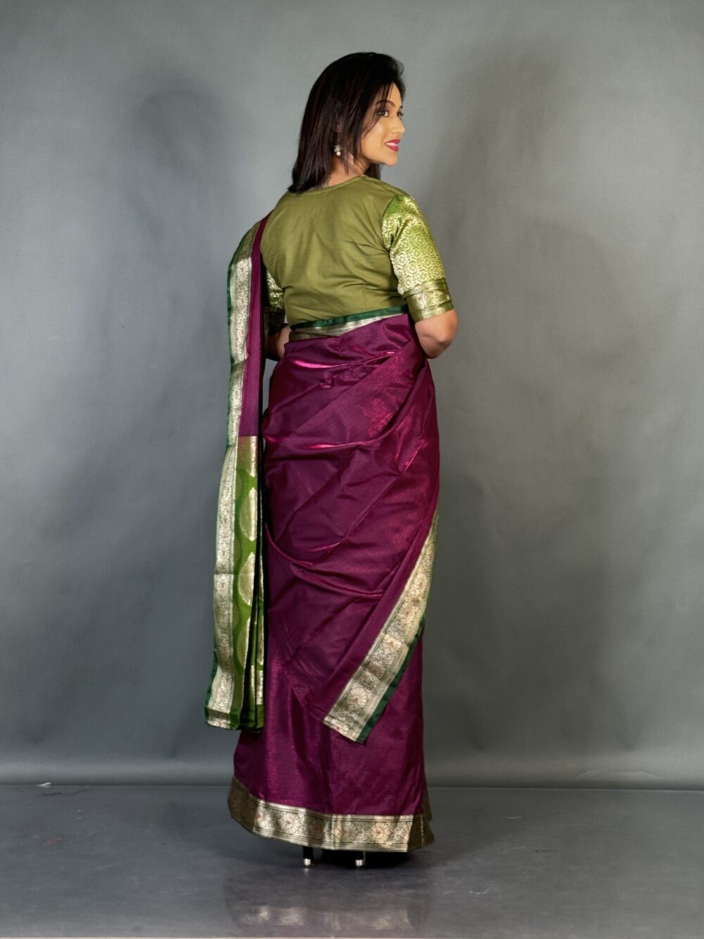 Graceful Glam Plus-Size Embroidered Party Set - Image 5